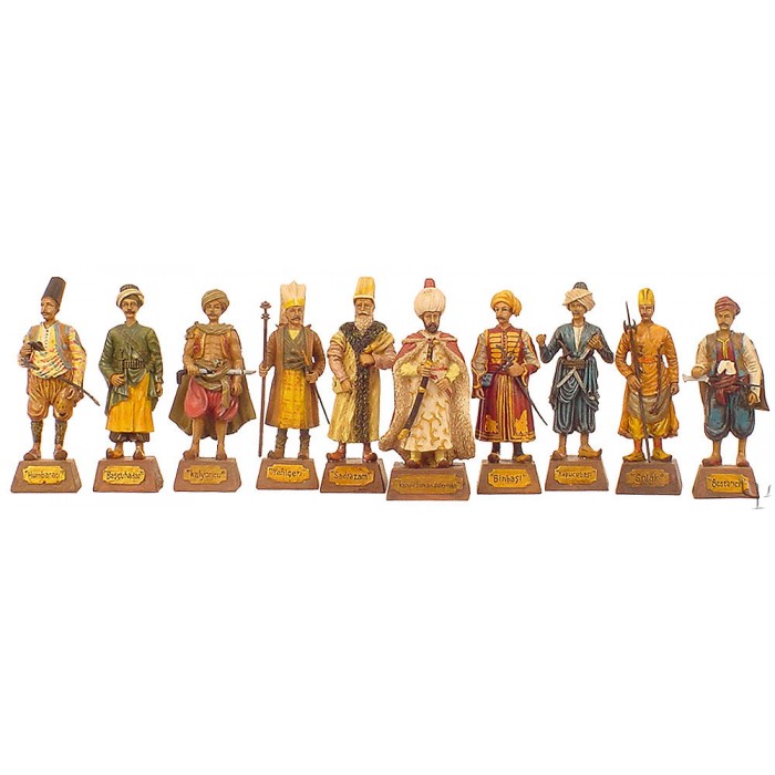 Set of Ottoman Human Figures