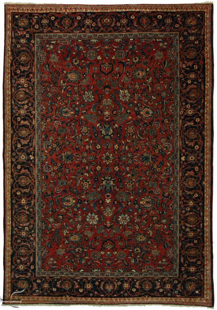 Kashan Carpet - 4.5'X6.4'/1.4X2 Mt. - enjoyistanbul.com