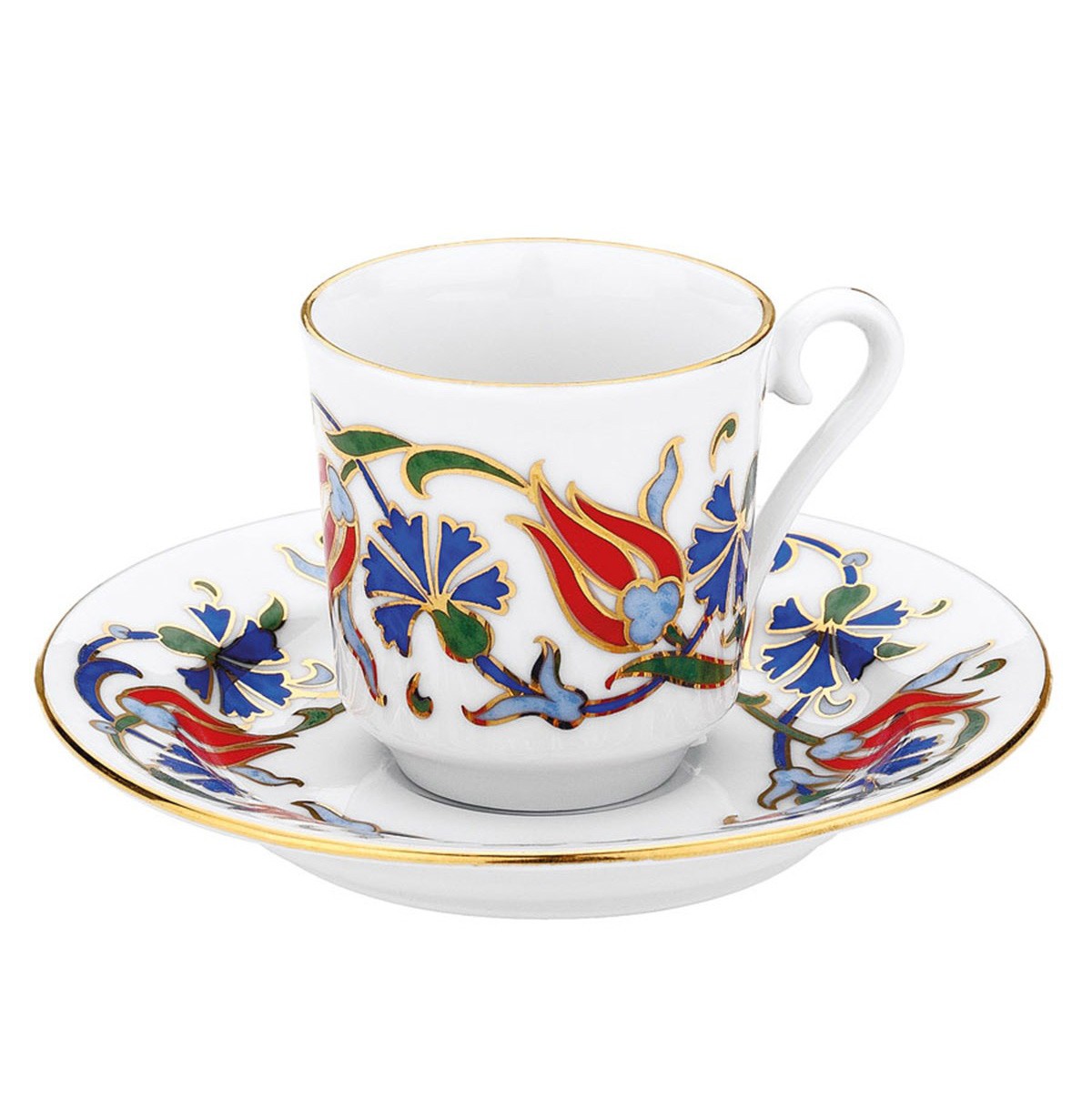 Handmade Porcelain Coffee Cup Set