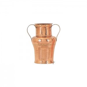 Turkish Copper Siirt Jar with Handles (Large)