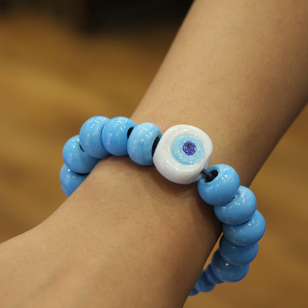 Evil eye friendship bracelet | Natalie Barat Design